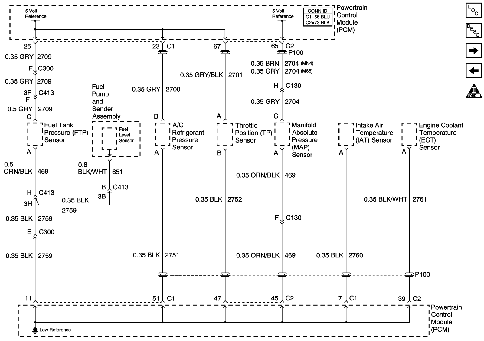 Pontiac Grand AM 2003 wiring diagrams